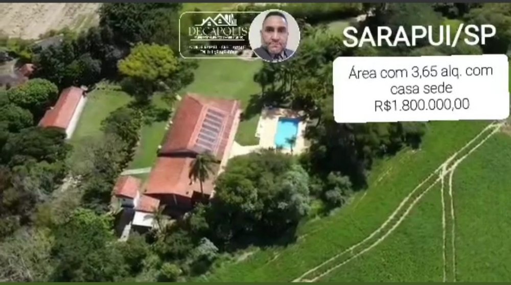 Rural - Venda - Cabaaes - Sarapu - SP